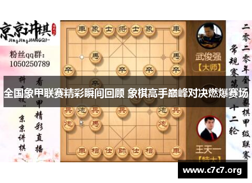 全国象甲联赛精彩瞬间回顾 象棋高手巅峰对决燃爆赛场 全国象甲联赛精彩瞬间回顾 象棋高手巅峰对决燃爆赛场