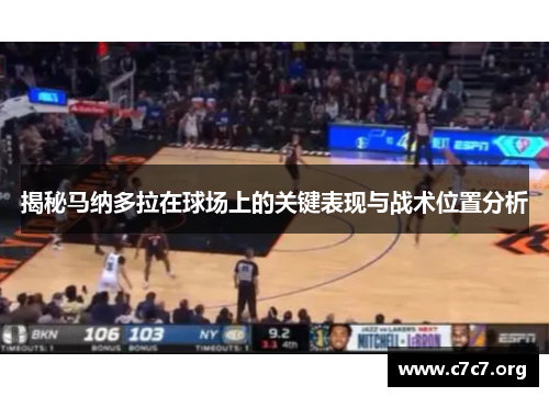 揭秘马纳多拉在球场上的关键表现与战术位置分析 揭秘马纳多拉在球场上的关键表现与战术位置分析