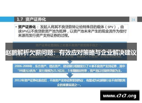 赵鹏解析欠薪问题:有效应对策略与企业解决建议 赵鹏解析欠薪问题:有效应对策略与企业解决建议